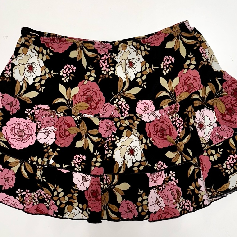 Vintage Y2K women’s Byerwear girly fairy ruffle tiered mini skirt - Picture 3 of 3